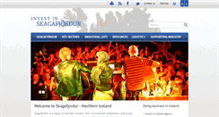 Desktop Screenshot of invest.skagafjordur.is